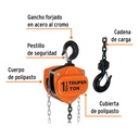 Polipasto de cadena de 1-1/2 ton, Truper