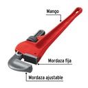 Llave stilson 18' cuerpo de hierro maleable, Pretul