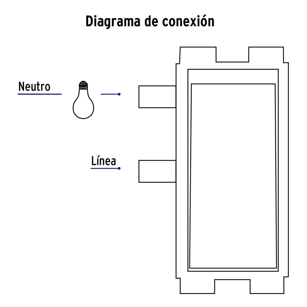 Placa armada con 3 interruptores sencillos, Volteck Basic