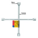 Llave de cruz 14' galvanizada, Pretul