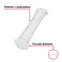 Piola de poliéster diamante de 5 mm x 30 m blanca, Fiero