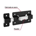 Pasador de barra plana 3', negro, Hermex