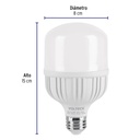 Lámpara LED alta potencia 20 W (equiv. 170 W), luz de día