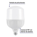 Lámpara LED alta potencia 50 W (equiv.450 W), luz de día