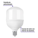 Lámpara LED alta potencia 70 W (equiv. 750 W), luz de día