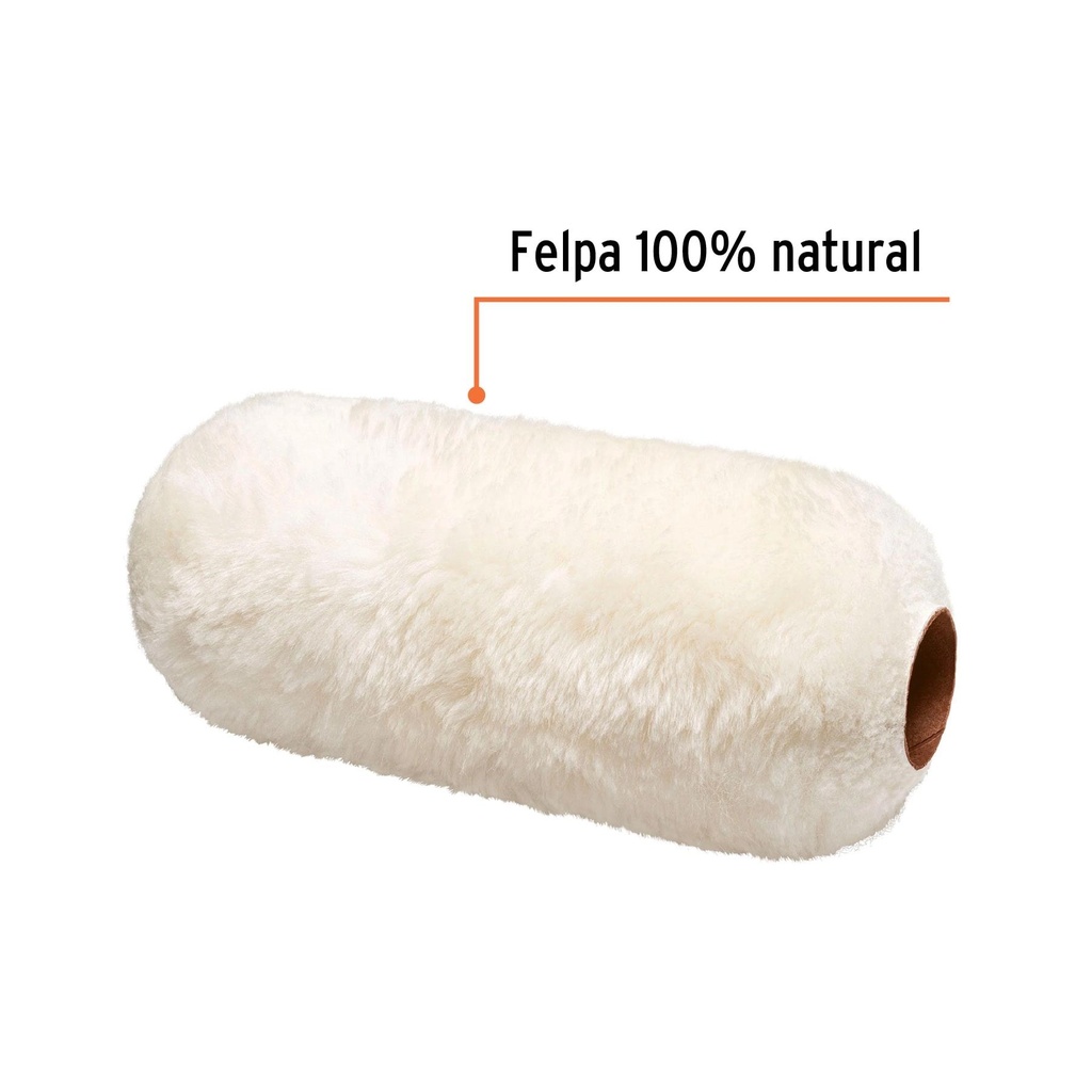 Felpa para rodillo, 9x1-1/4,superficies extra rugosas,Expert