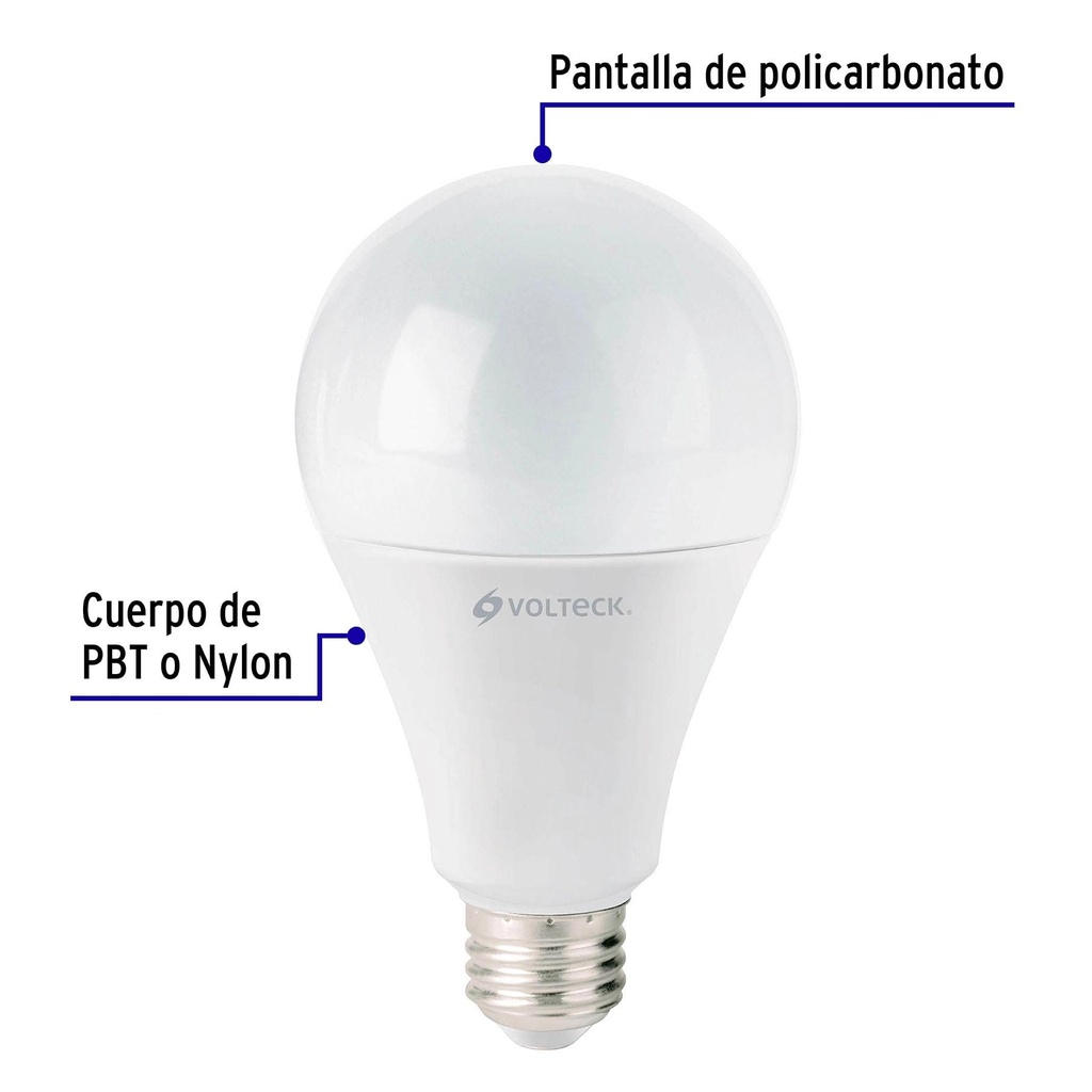 Lámpara LED A25 18 W (equiv. 125 W), luz cálida, caja