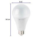 Lámpara LED A25 18 W (equiv. 125 W), luz cálida, caja