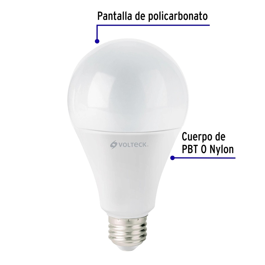 Lámpara LED A25 18 W (equiv. 125 W), luz de día, caja