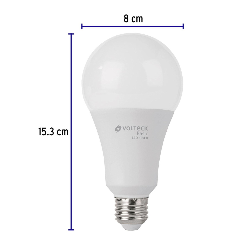 Lámpara LED A25 18 W (equiv. 125 W), luz de día, caja, Basic