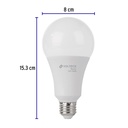 Lámpara LED A25 18 W (equiv. 125 W), luz de día, caja, Basic