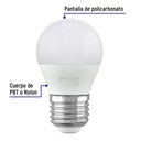 Lámpara LED G45 3 W (equiv. 25 W), luz cálida, caja, Basic