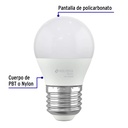 Lámpara LED G45 3 W (equiv. 25 W), luz de día, caja, Basic