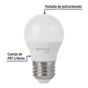 Lámpara LED G45 5 W (equiv. 40 W), luz de día, caja, Basic