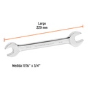 Llave española, 11/16 x 3/4' x 220 mm de largo, Expert