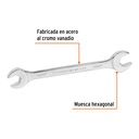 Llave española, 19/32 x 11/16' x 198 mm de largo, Expert