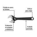 Llave ajustable (perico) 6' pavonada, Pretul