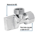 Llave angular 1/2' x 1/2', 1/4 de vuelta, Foset