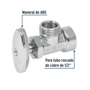 Llave angular 1/2' x 1/2', Foset