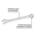 Llave combinada 3/8' x 140 mm de largo, Pretul