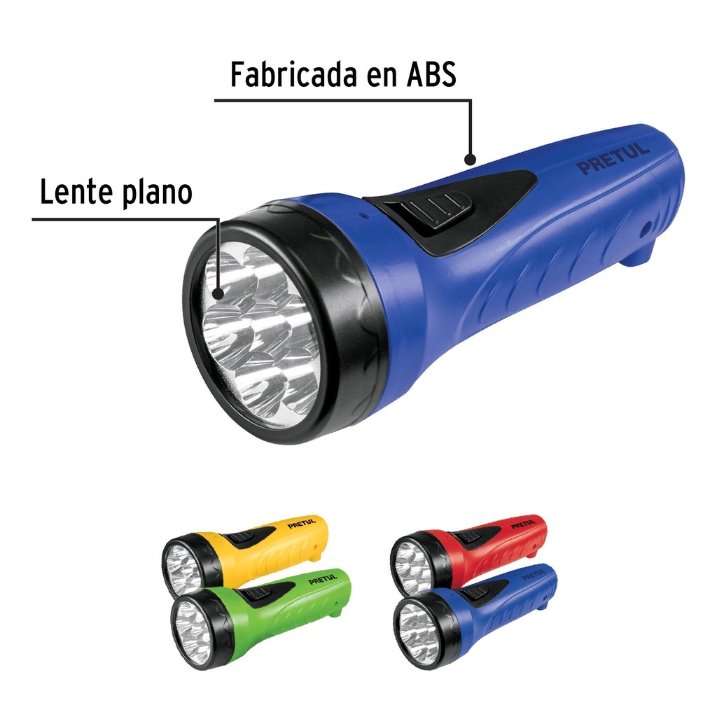 Linterna recargable de LED, 30 lm, a granel, Pretul