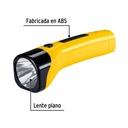 Linterna recargable de LED, 80 lúmenes, Pretul