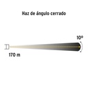 Linterna reflectora 5 LEDs 200 lm recargable, Pretul