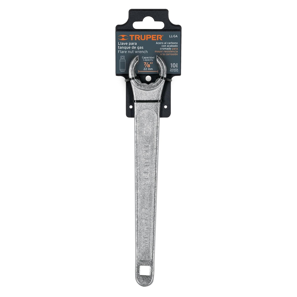 Llave 9' para tanque de gas, Truper