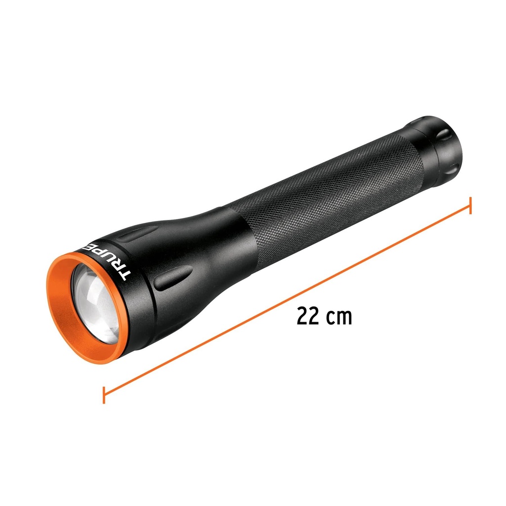 Linterna de aluminio 1 LED 650 lm recargable, Truper