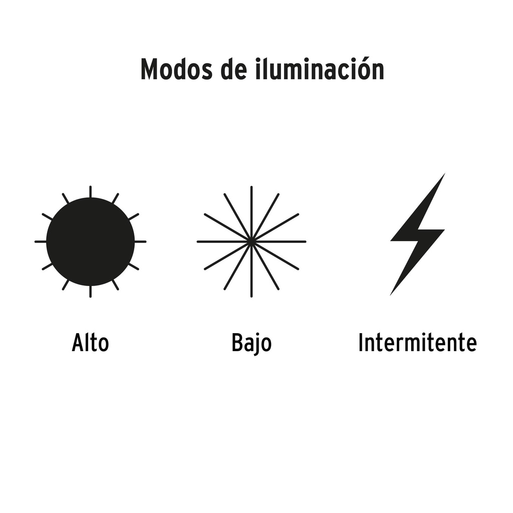 Linterna de aluminio 1 LED de 40 lm con 1 pila AA, Truper