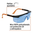 Lentes de seguridad ajustables azules, Truper Classic