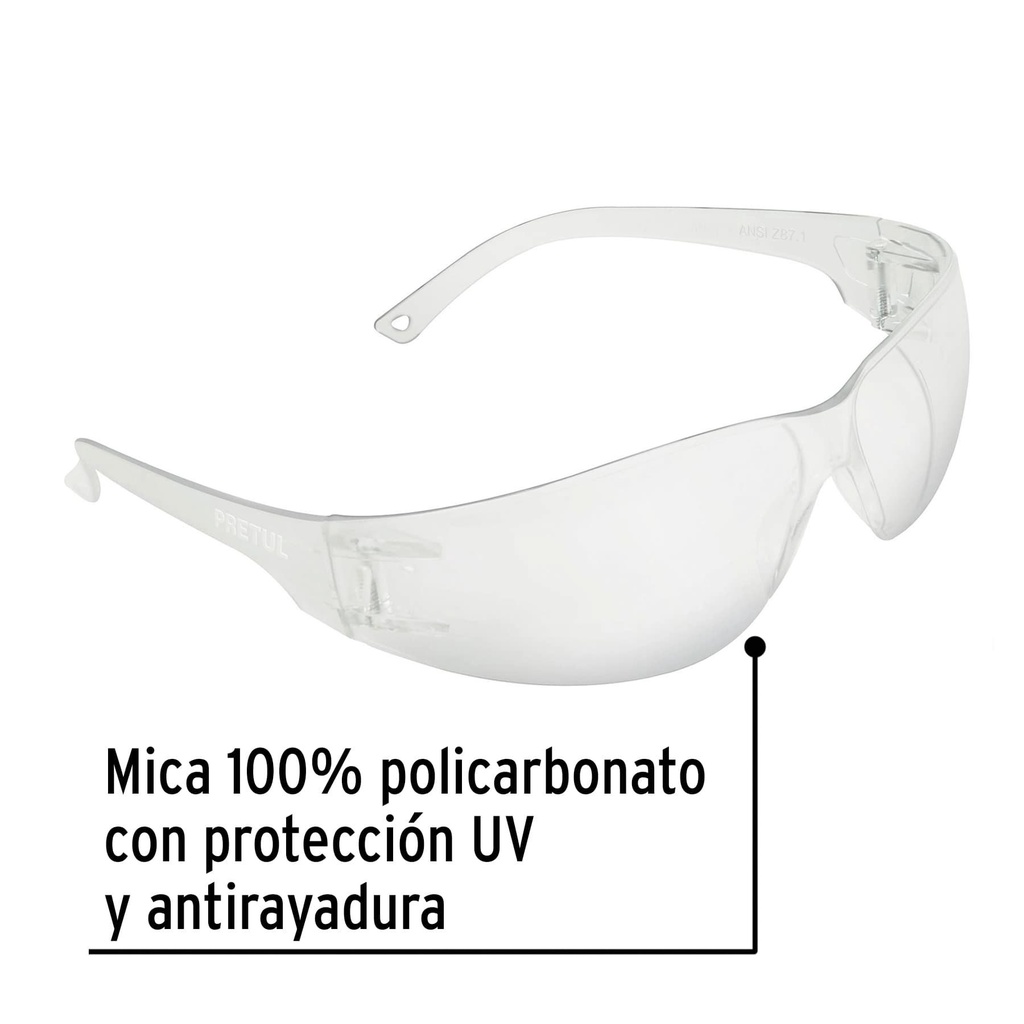 Lentes de seguridad transparentes, Pretul Lite