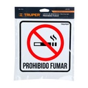 Letrero de señalización 'NO FUMAR', 19 x 19 cm, Truper