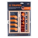 Juego de 6 brocas para router, Truper