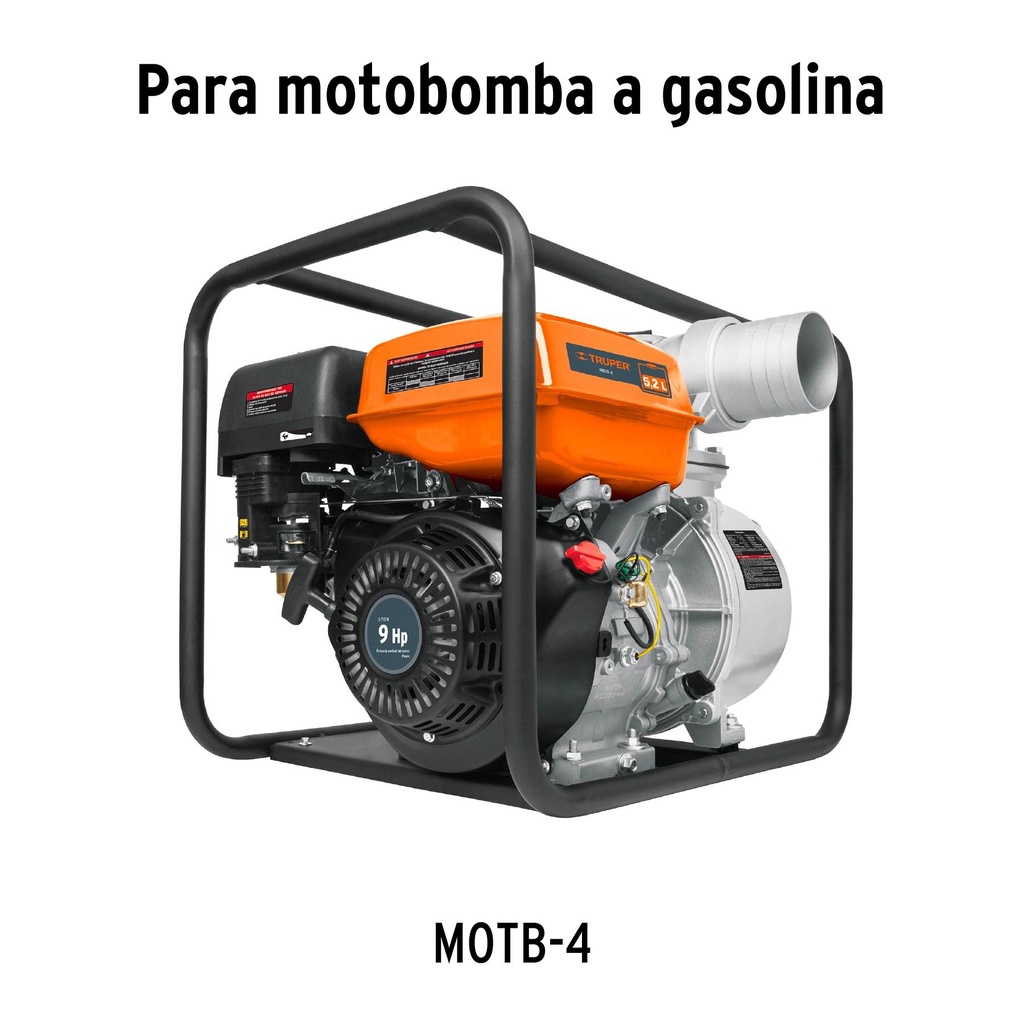 Carburador para motobomba a gasolina MOTB-4, Truper