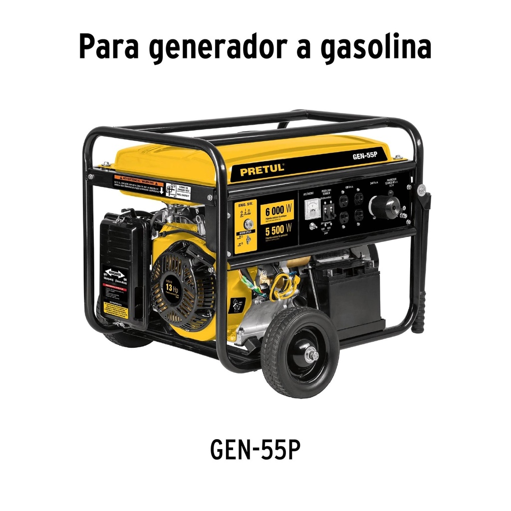 Carburador para generador a gasolina GEN-55P, Pretul