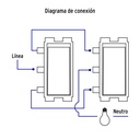 Interruptor de 3 vías, Volteck Basic