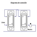 Interruptor de 3 vías, línea Económica, Volteck