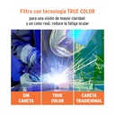 Careta digital para soldar, sombra 9 a 13, Truper Expert