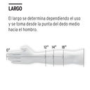 Guantes de látex para pintor, grandes, Truper