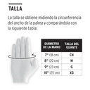 Guantes de nitrilo verde, multiusos, chicos, Truper