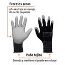 Guantes de nylon recubiertos de poliuretano, G, Truper