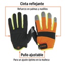 Guantes para mecánico, alta visibilidad, Truper