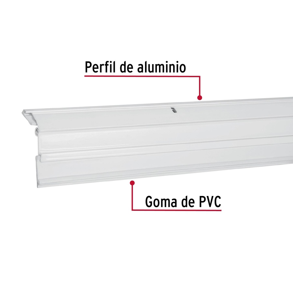 Guardapolvo automático 100 cm blanco, Hermex