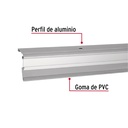 Guardapolvo automático 90 cm aluminio, Hermex