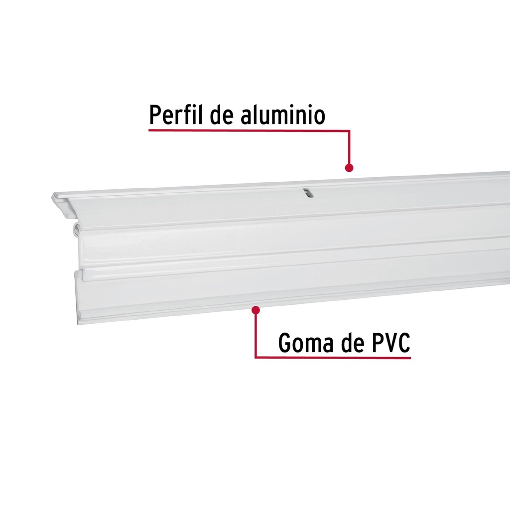 Guardapolvo automático 90 cm blanco, Hermex