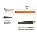 Manguera de PVC para compresor, 5 m x 3/8', Truper