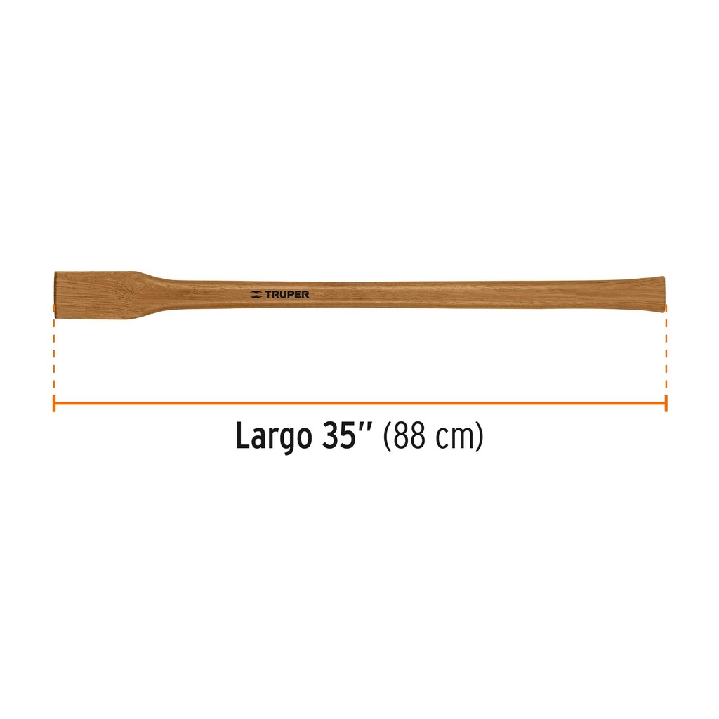 Mango hickory 35' para hacha doble Michigan 3-1/2 lb, Truper