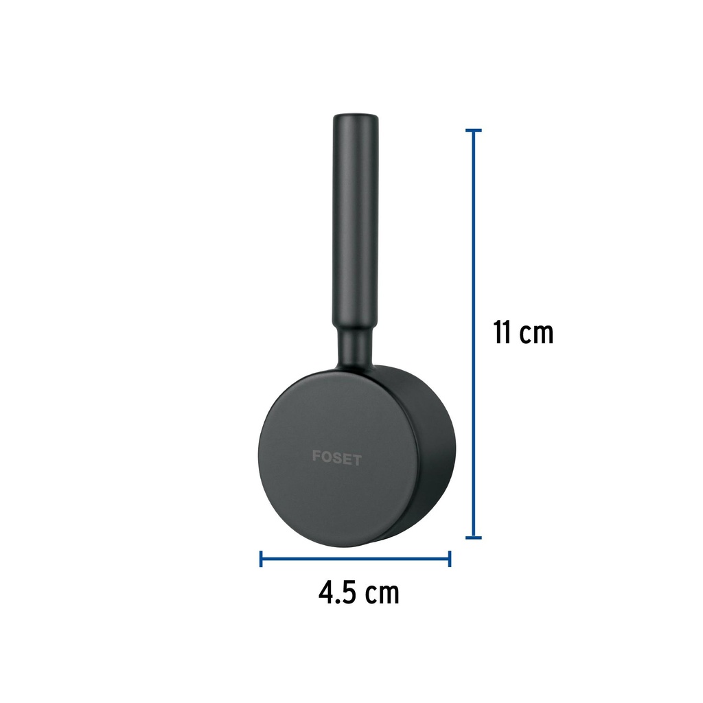 Maneral repuesto para monomando, negro, Foset