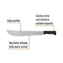 Machete estándar 16' cacha negra inyectada, Truper